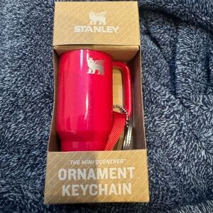 Stanley Vibrant Red Mini Quencher Keychain
